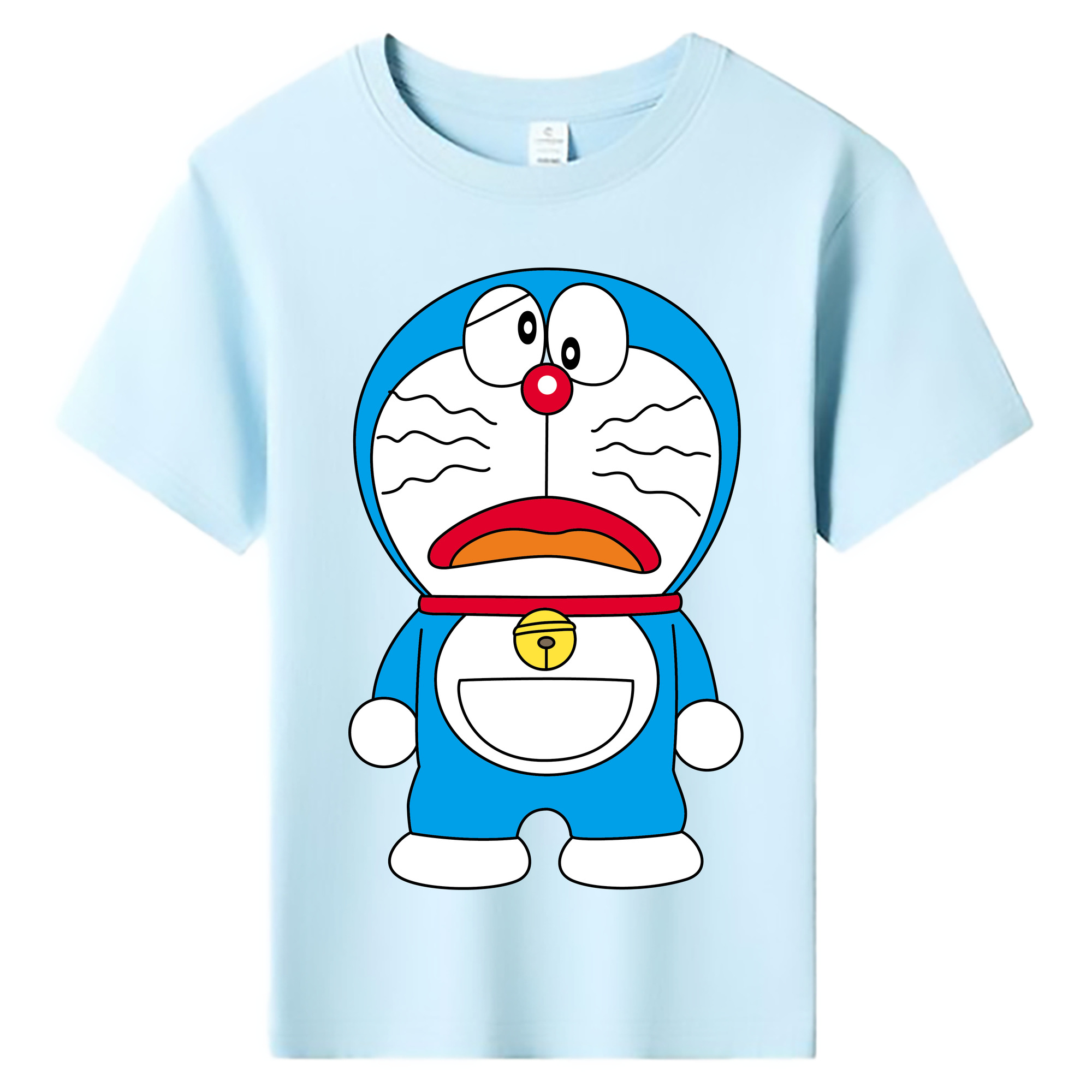 （画像用） ドラえもん Doraemon 綿100％キッズTシャツ（フロントプリント）